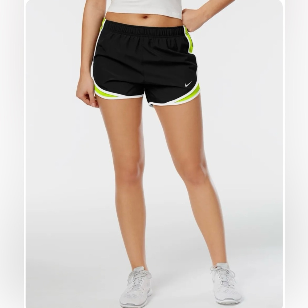Nike Dri-Fit Tempo Running Shorts | Size XS | Navy/Neon